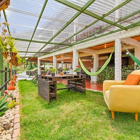 Cabana Tipo Glamping Savieza Life Experience Nemocon Εξωτερικό φωτογραφία