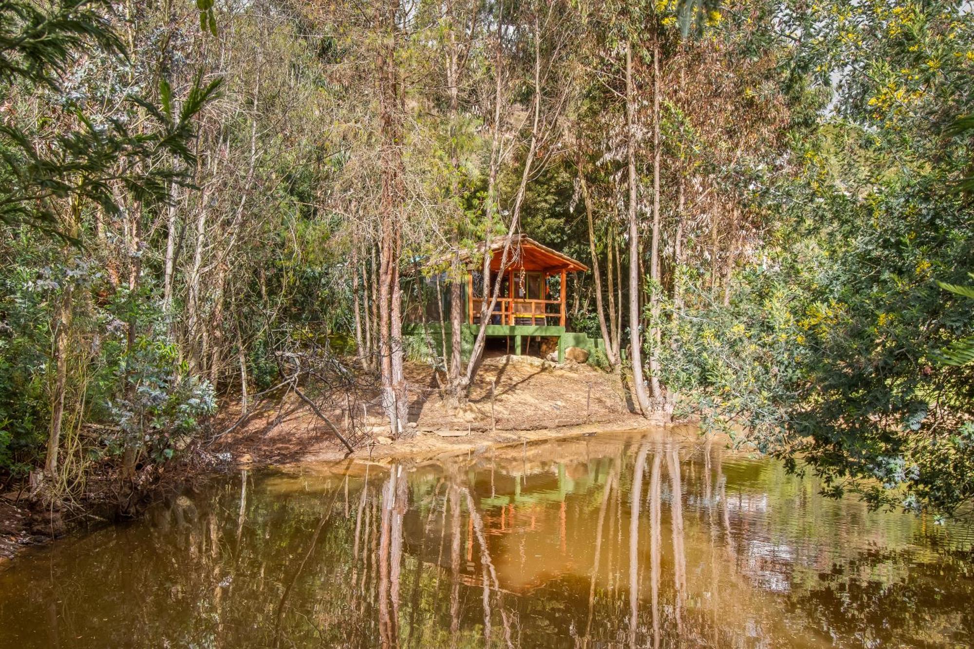 Cabana Tipo Glamping Savieza Life Experience Nemocon Εξωτερικό φωτογραφία