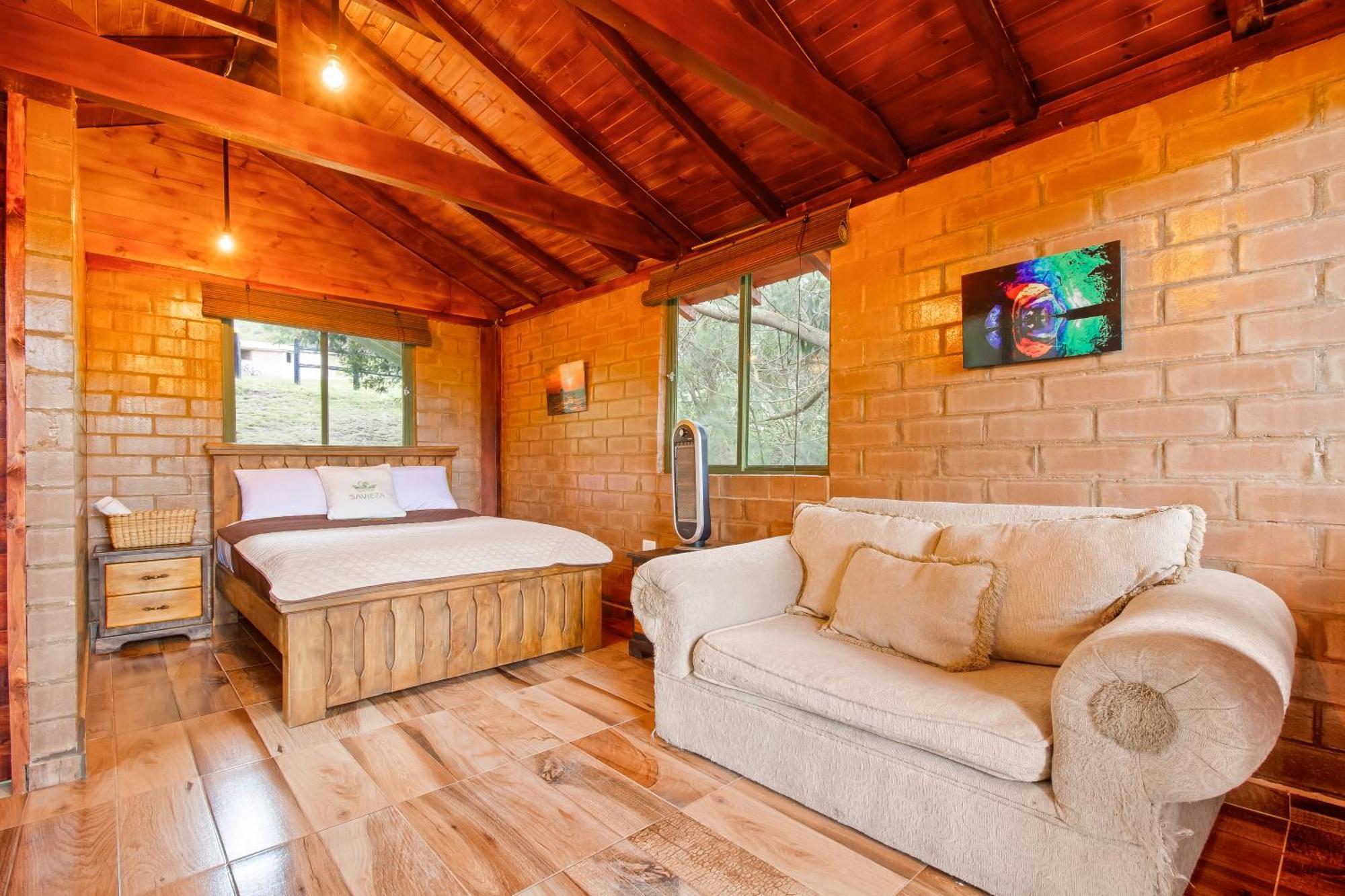 Cabana Tipo Glamping Savieza Life Experience Nemocon Εξωτερικό φωτογραφία